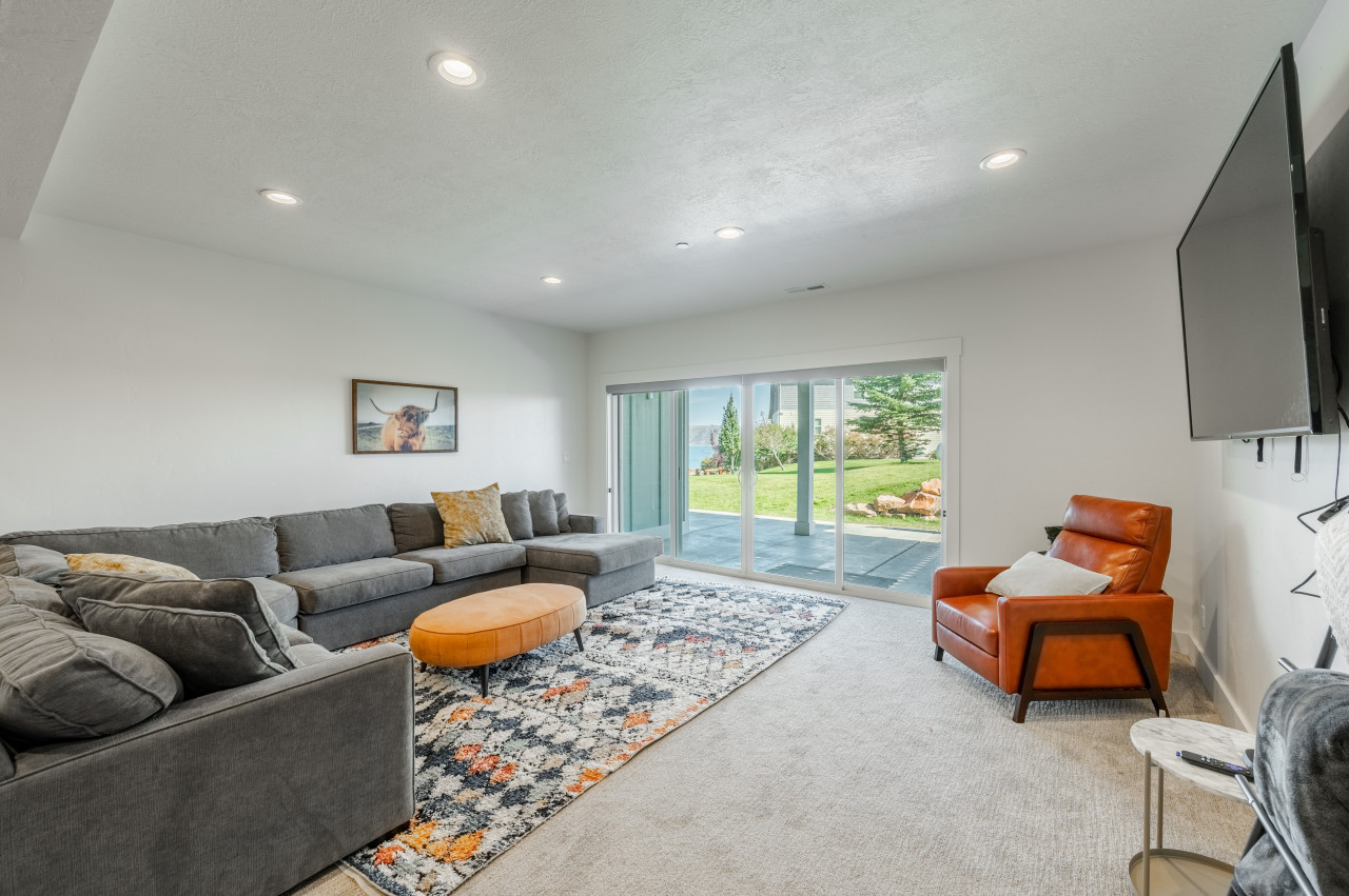 Your Bear Lake dream home! Theater, hot tub, courts and many more!