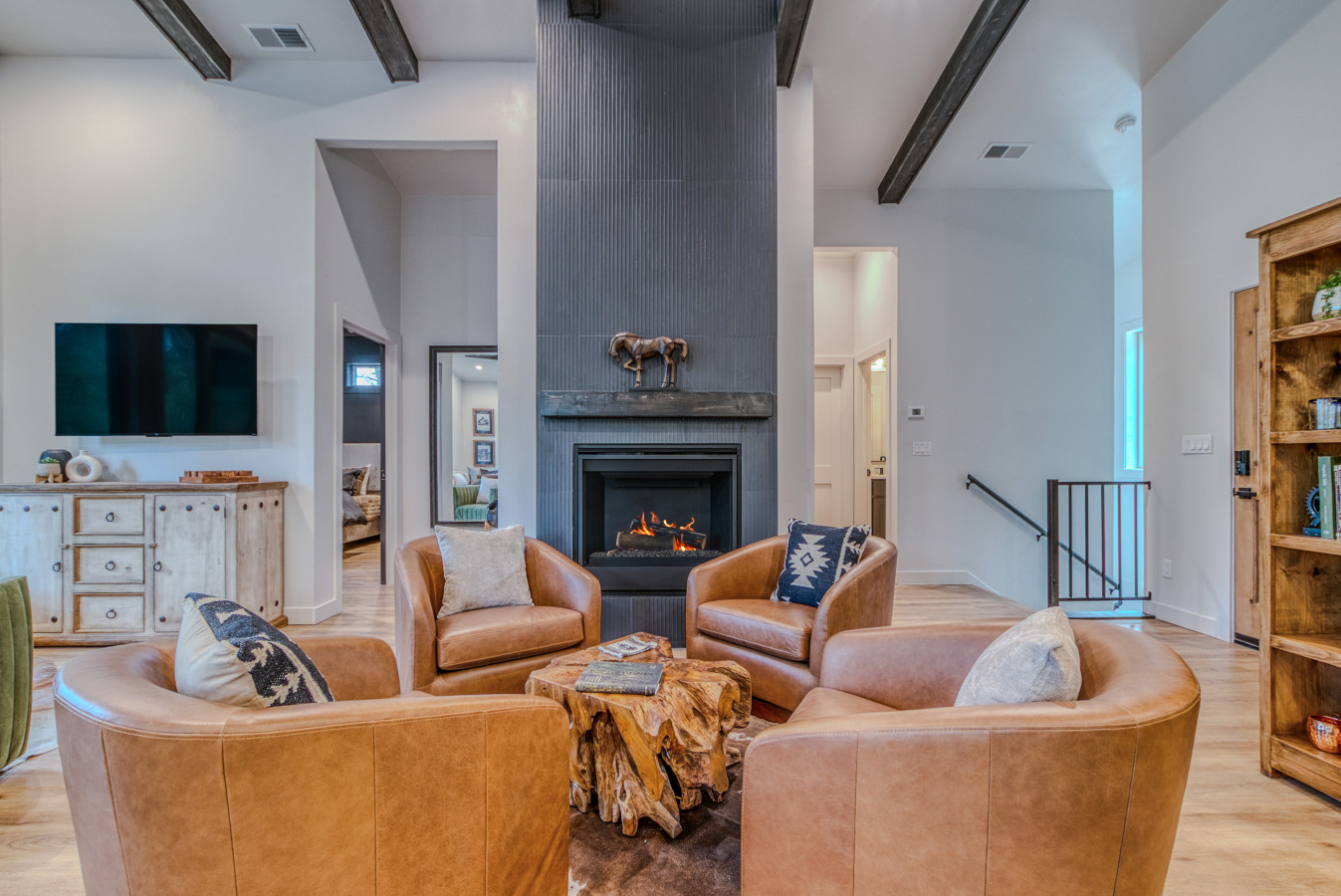 Midtown Ruidoso Cabin | Riverfront • Hot Tub • Walkable