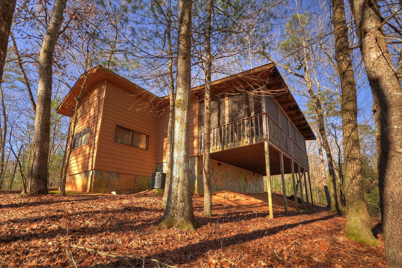 Secluded Bliss Birch Tree Cabin w/ Indoor Hot Tub