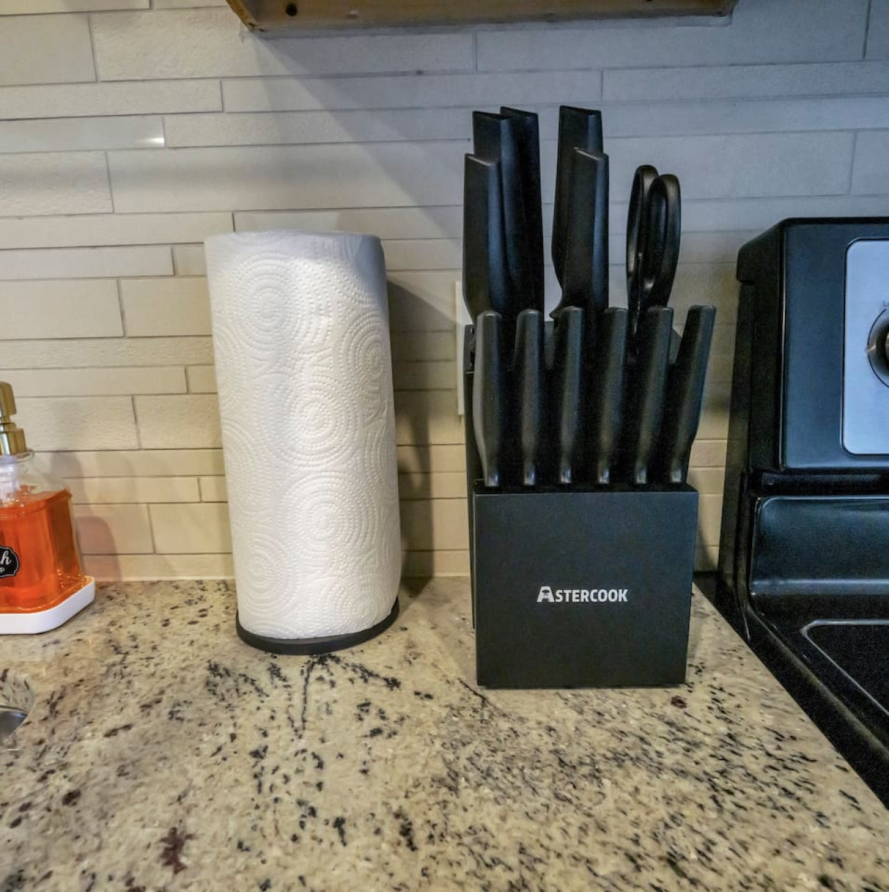 Fully equipped kitchen with all the tools you need for a perfect culinary experience. Enjoy the convenience of having everything at your fingertips!