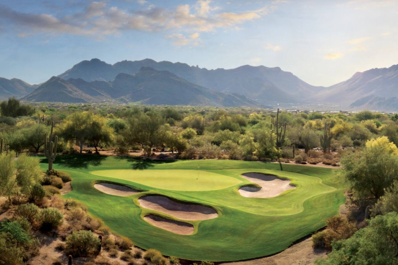 A beutiful environment where you can enjoying golf.
