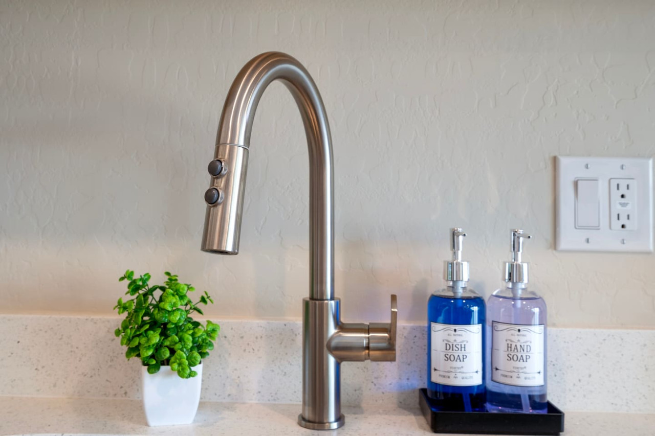 You feel a sense of calm as you enter the bathroom, where the thoughtful design and high-quality materials create a serene environment.