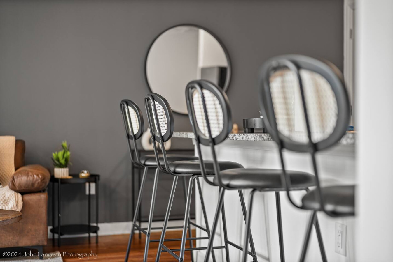 The dining area invites you to savor every moment, whether enjoying a quiet meal or hosting a festive gathering.