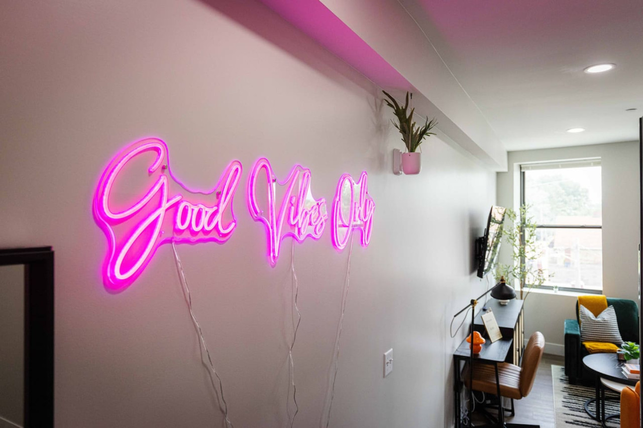 You feel a sense of peace as you step inside with its inviting decor and soothing tones.