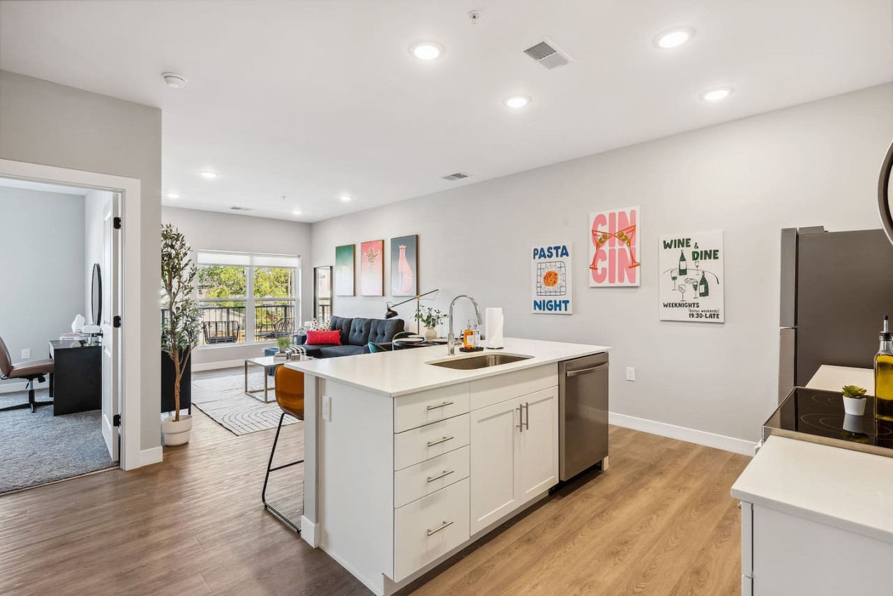 The home’s open layout and tasteful decor create a serene environment where you can truly relax and feel at home.