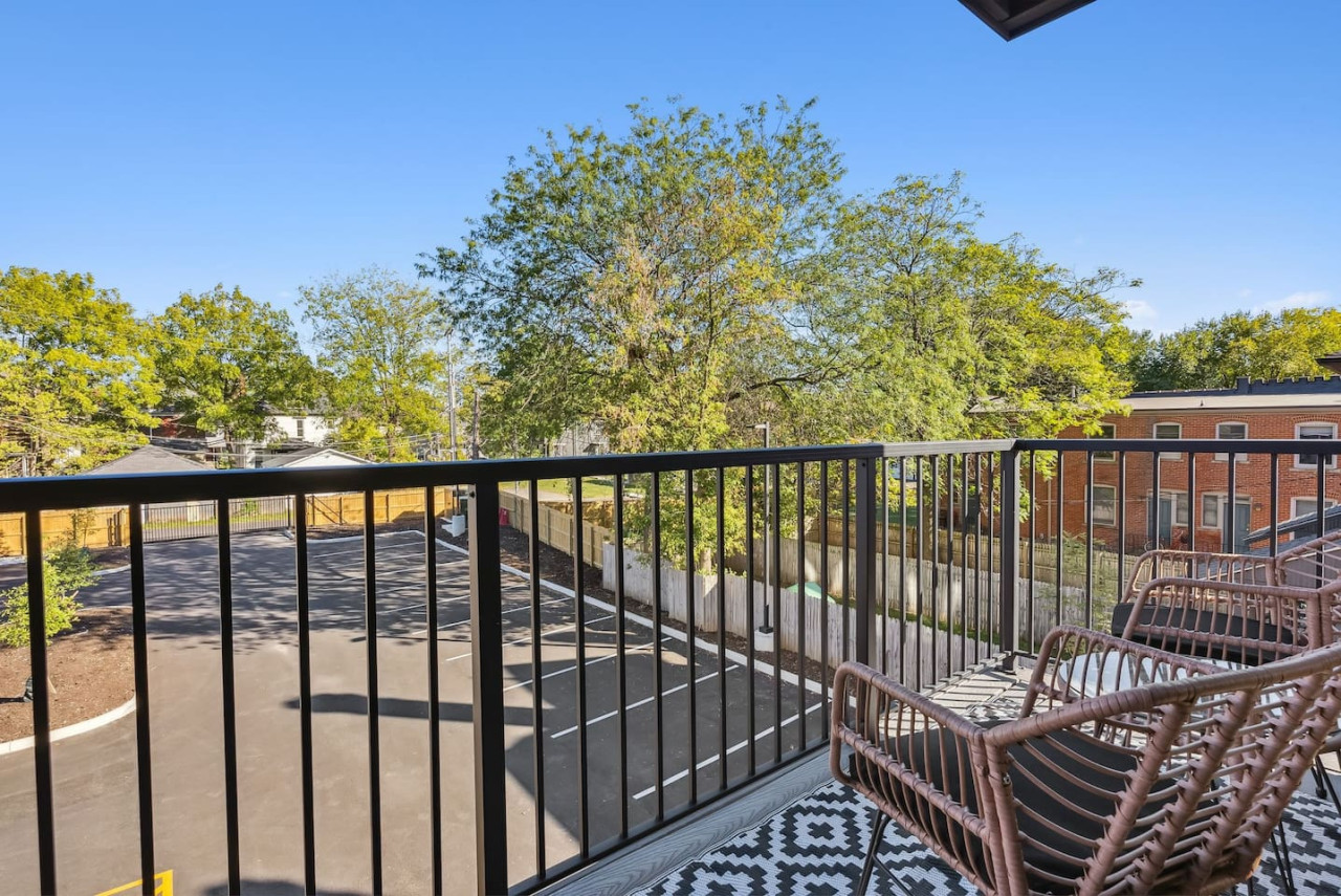 Relax in our charming balcony, perfect for enjoying fresh air and peaceful outdoor moments