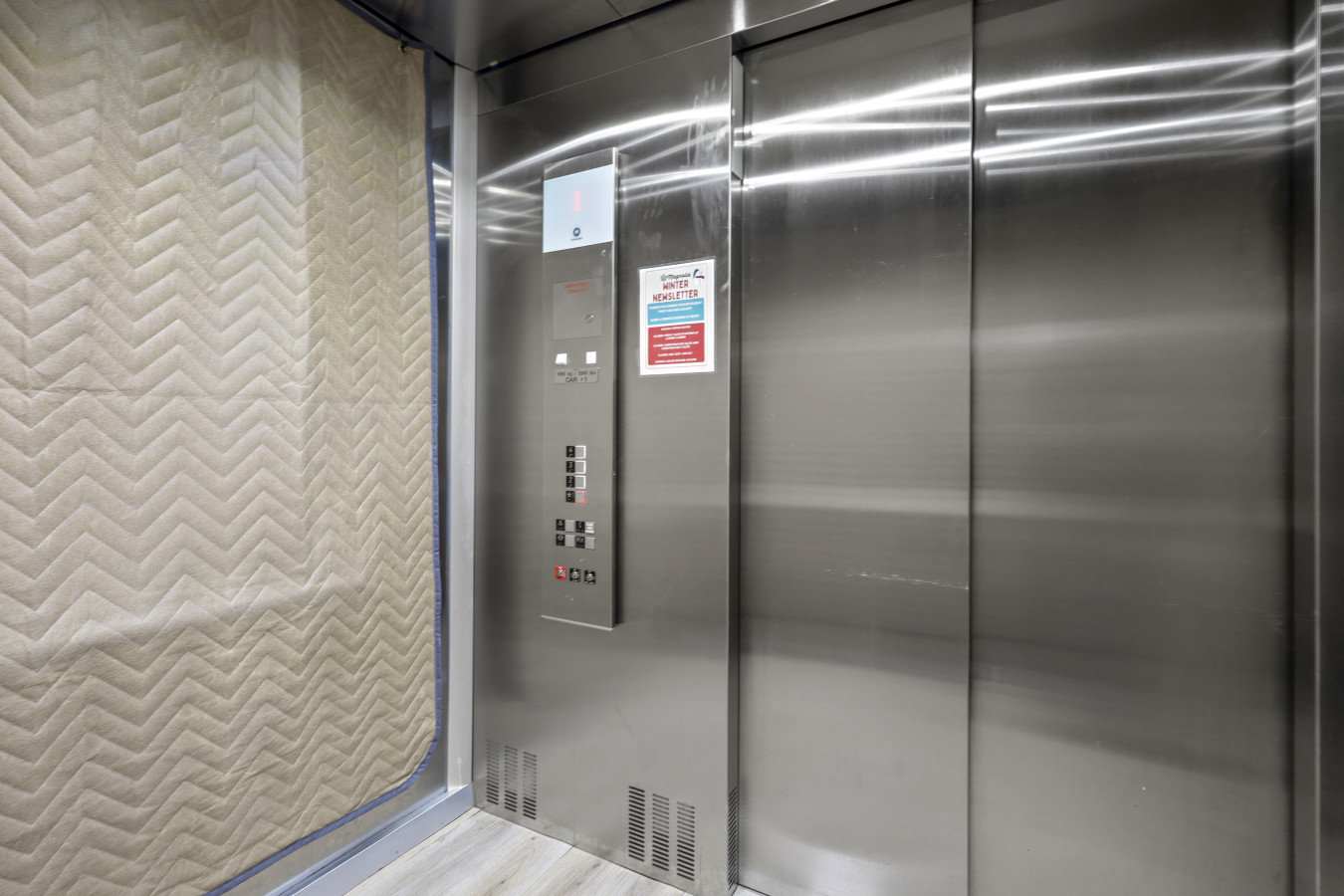 A Building elevator