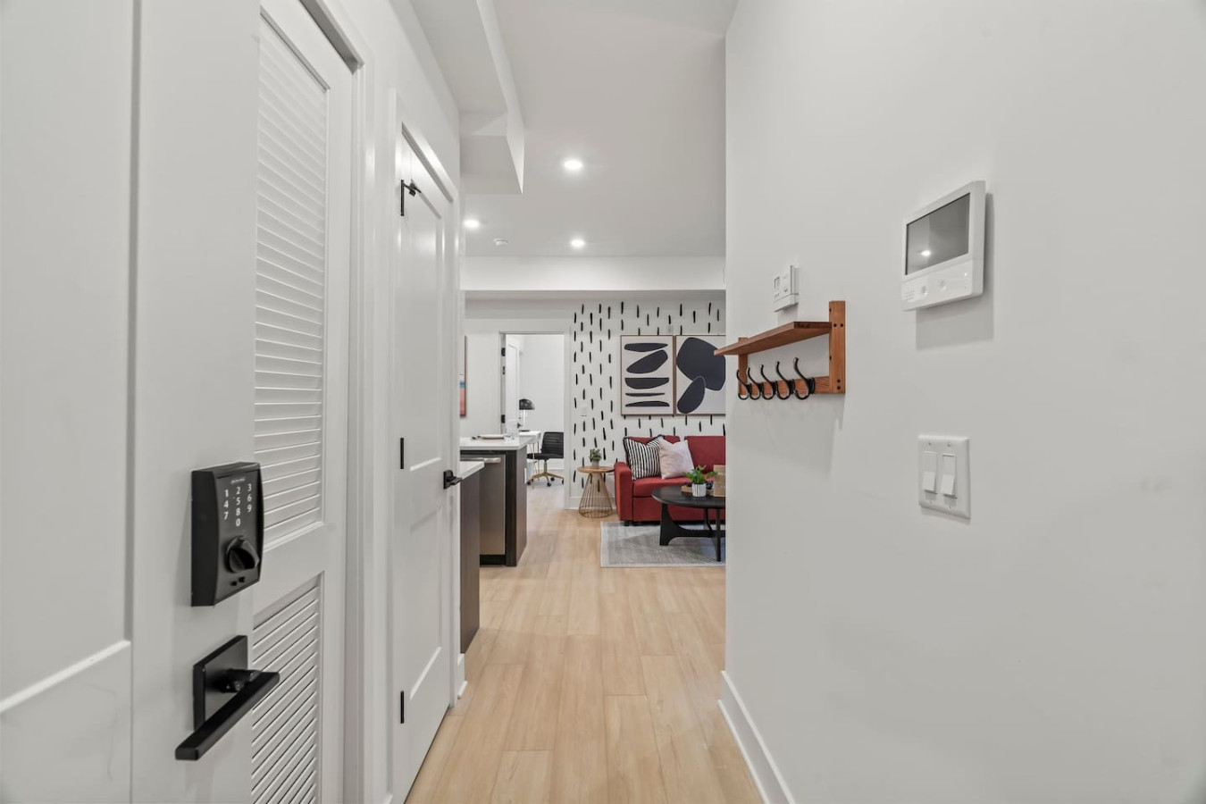Upon entering, you find a space that feels both luxurious and cozy, perfect for unwinding after a long day.