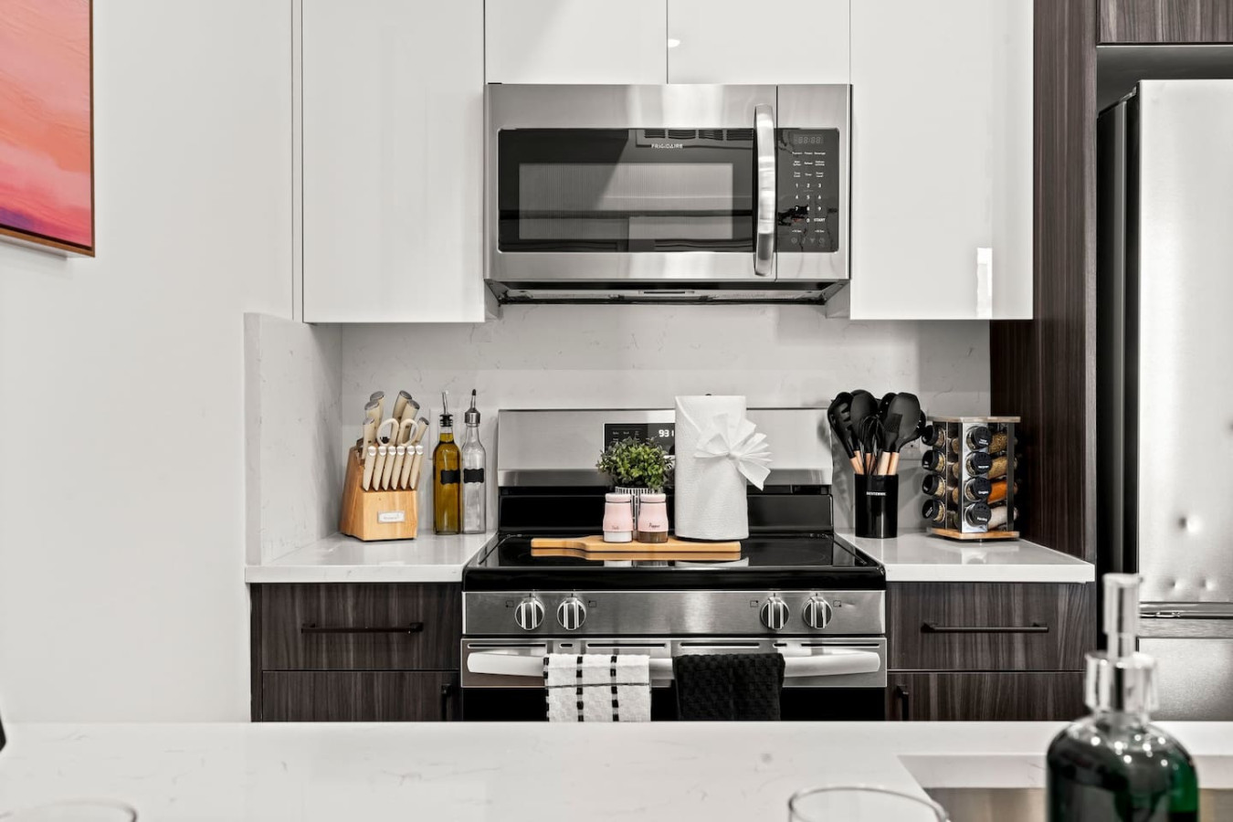 Cooking Essentials, Microwave, Stove, Oven