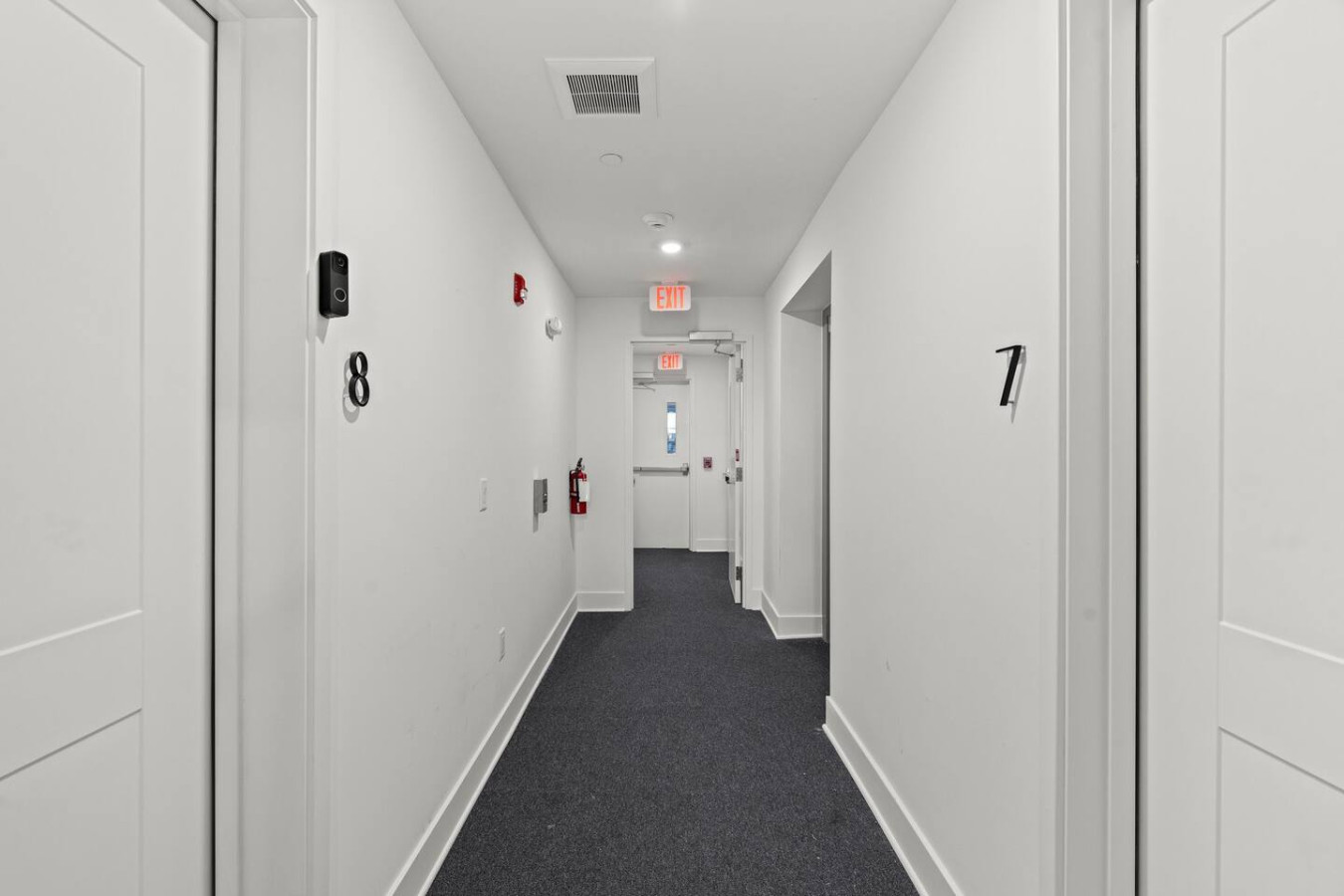 Apartment hallway