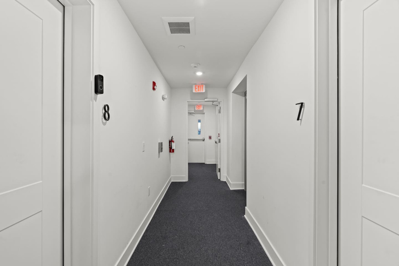 Apartment hallway