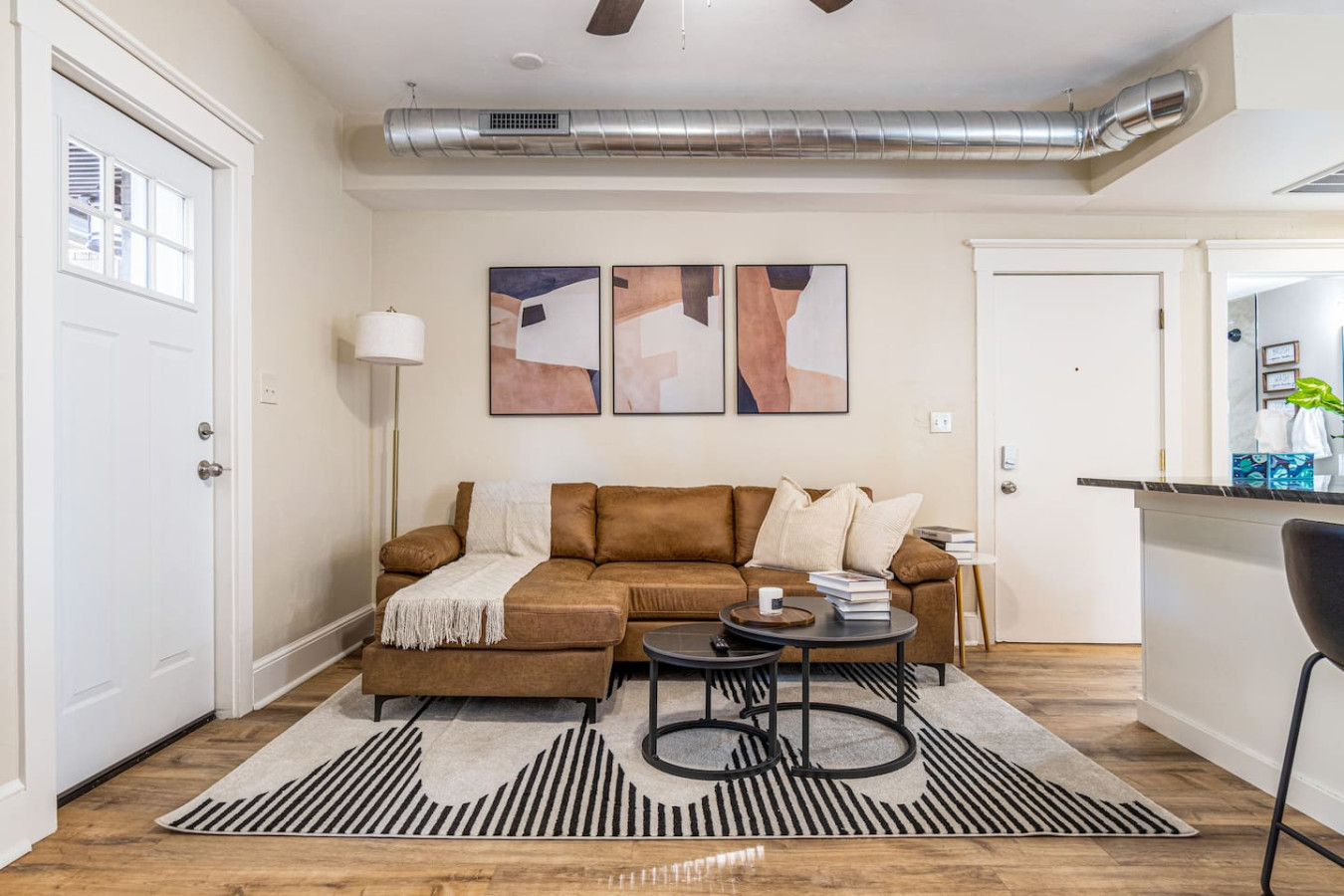 Comfortable stylish living area
