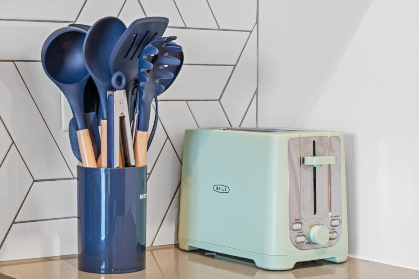 Fully equipped kitchen with all the tools you need for a perfect culinary experience. Enjoy the convenience of having everything at your fingertips!