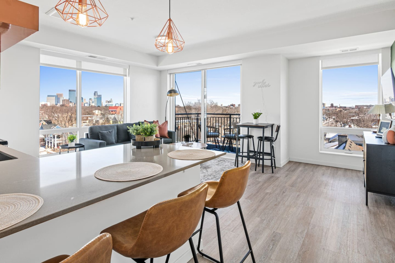 The dining room encourages you to gather with friends, enjoy a drink, and create lasting memories.