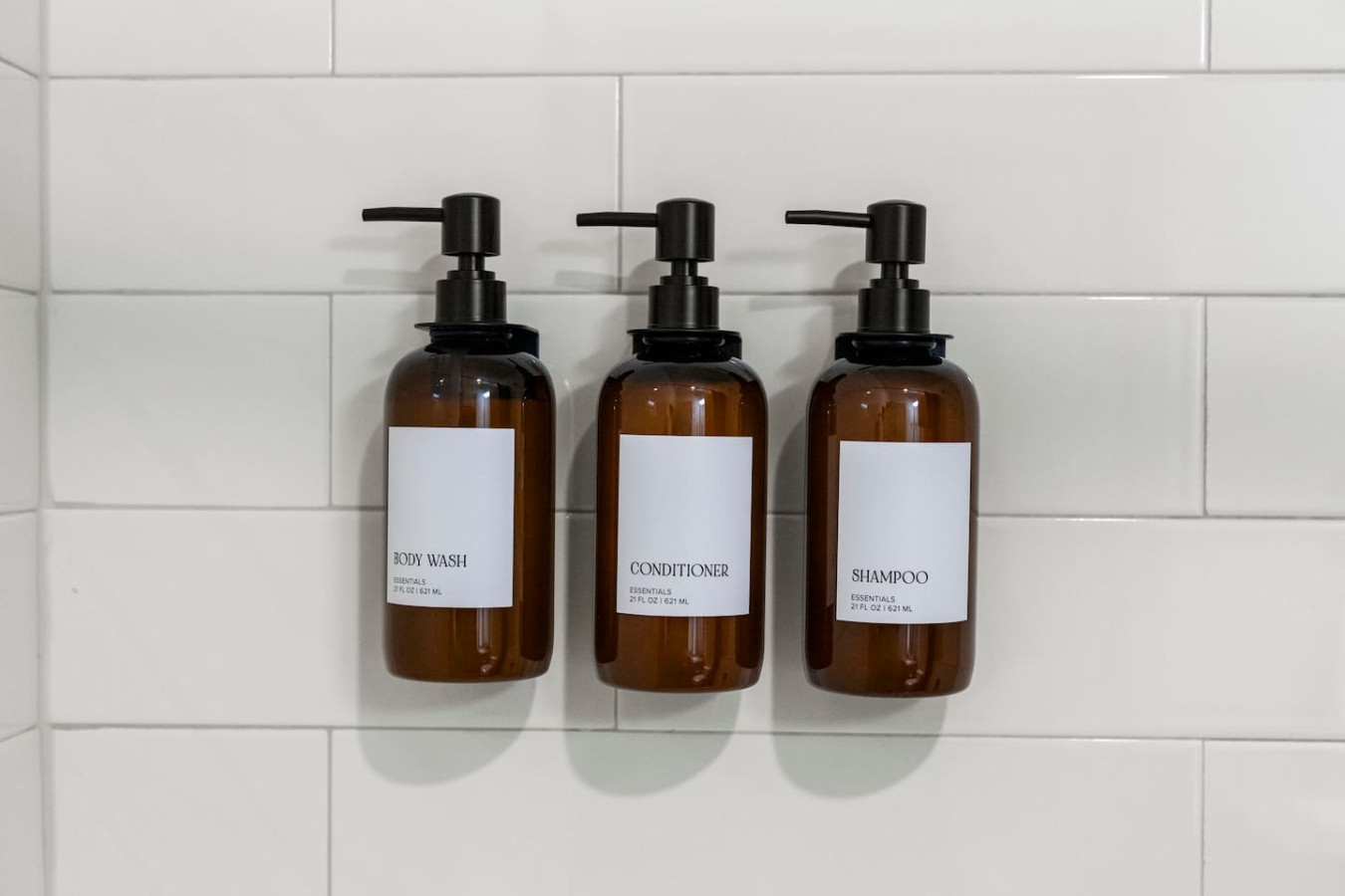 Complimentary conditioner, shampoo, and body wash (initial consumables provided).
