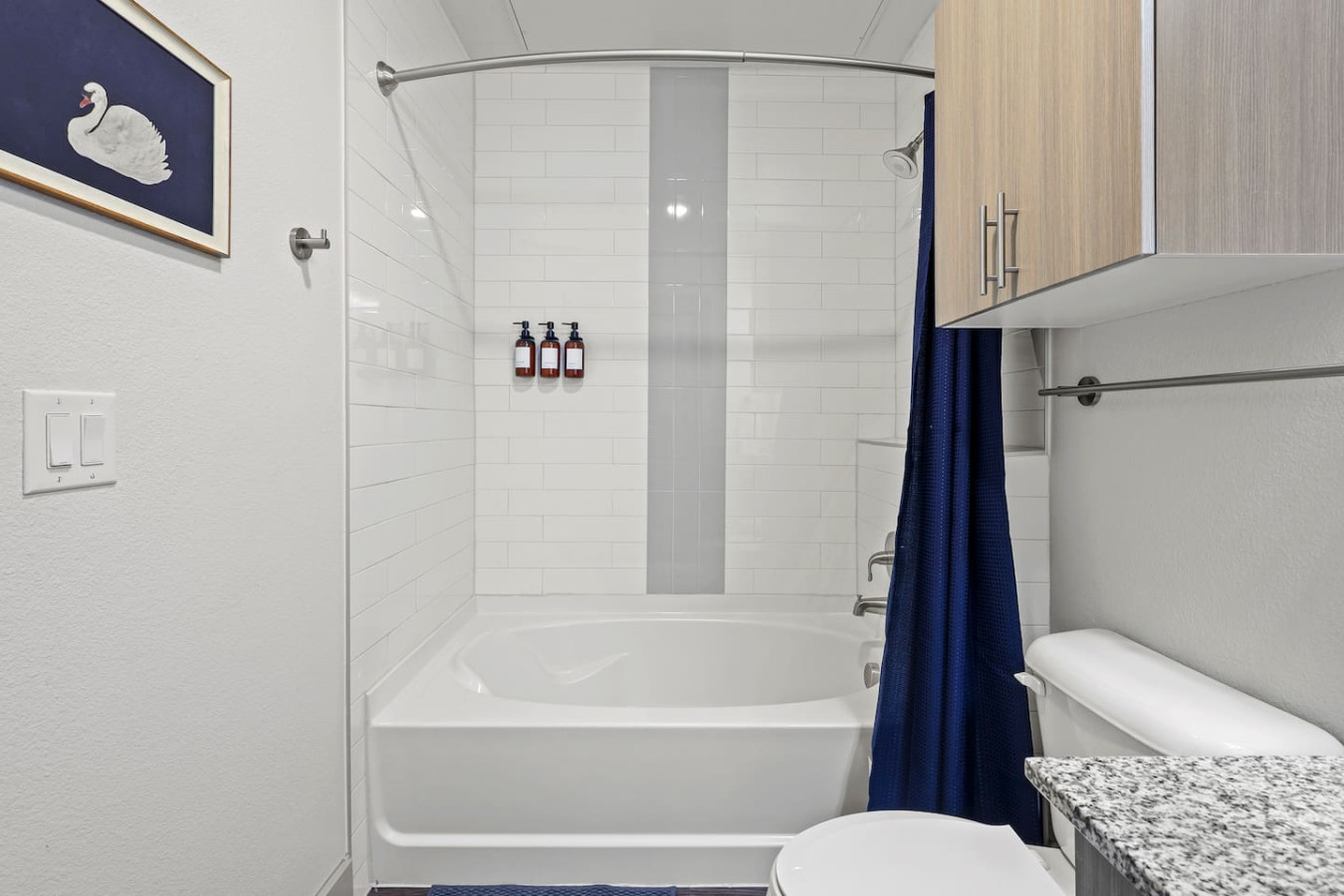 The bathroom is a private sanctuary, with a layout and features that make it the perfect place to rejuvenate.