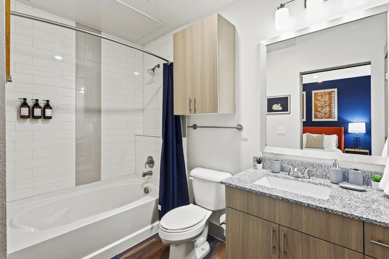 The bathroom is a private sanctuary, with a layout and features that make it the perfect place to rejuvenate.