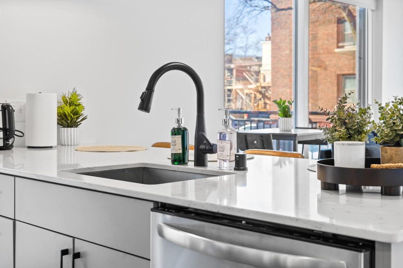 Fully equipped kitchen with all the tools you need for a perfect culinary experience. Enjoy the convenience of having everything at your fingertips!