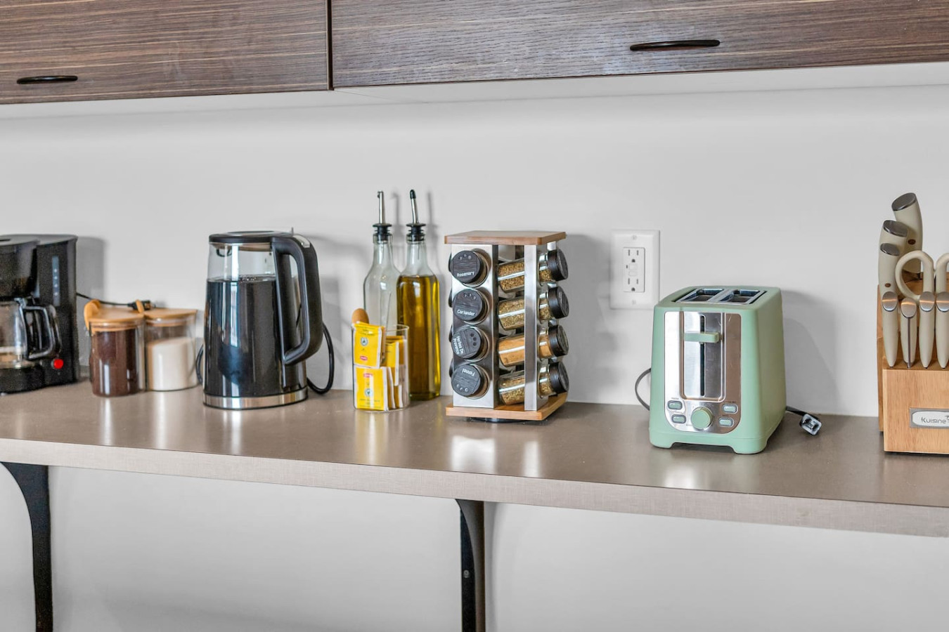 A selection of complimentary in-house consumables to make your stay even more enjoyable.