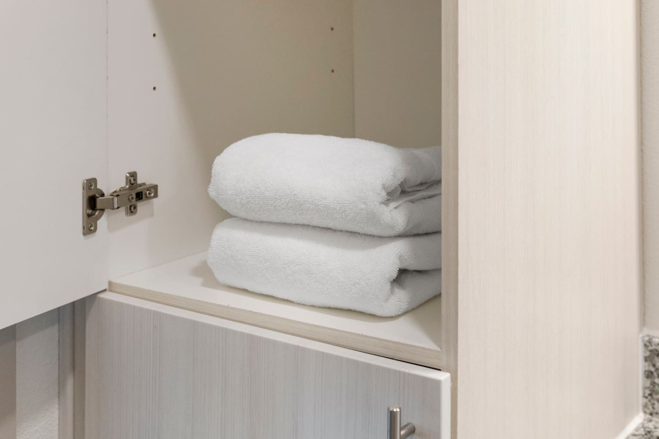 Spacious closets with ample storage space for all your travel essentials – unpack, unwind, and feel right at home.