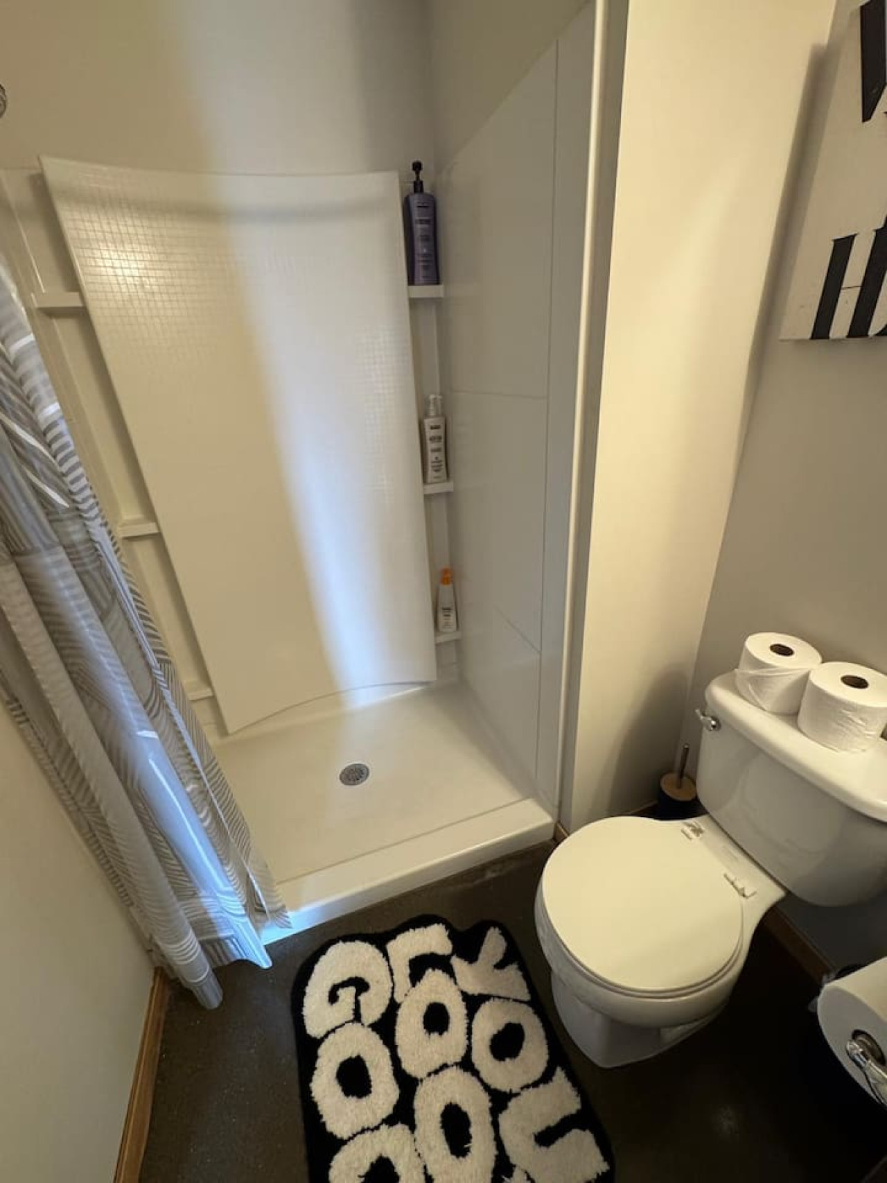 The bathroom is a private sanctuary, with a layout and features that make it the perfect place to rejuvenate.