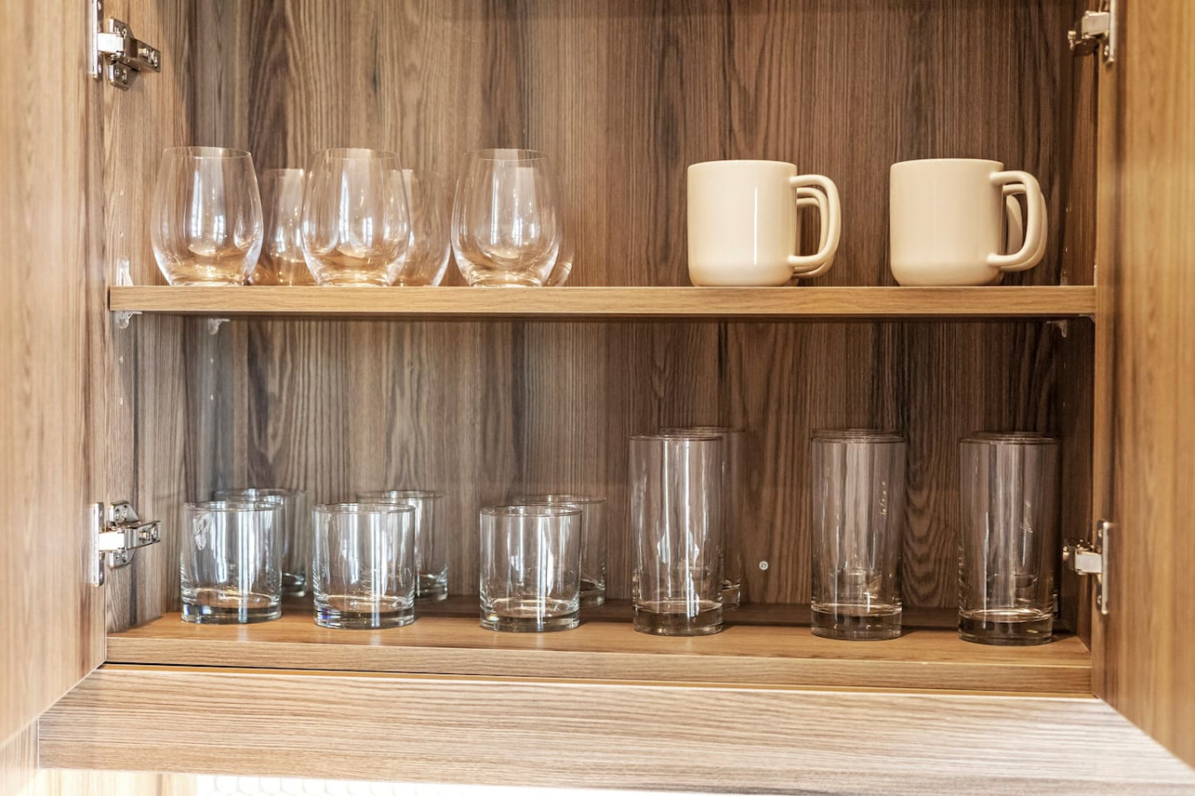 Glassware for every occasion – wine, water, or a cozy mug