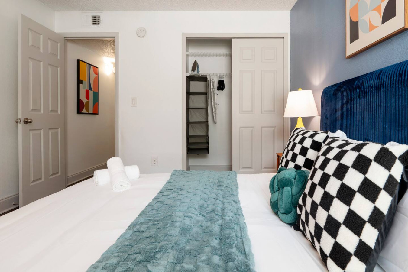 Ample storage space to keep your stay organized and clutter-free