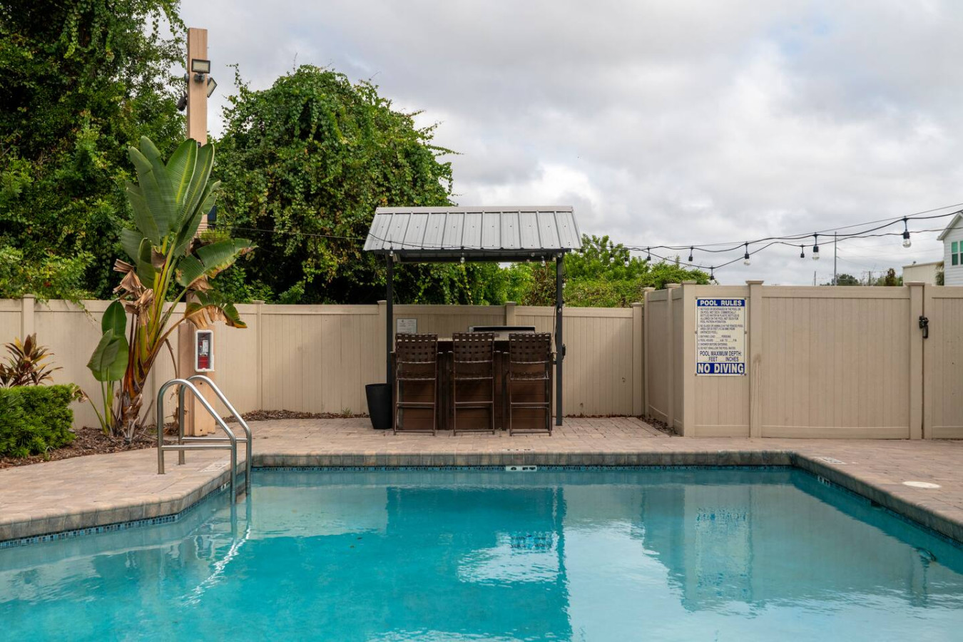 Take a dip and unwind after a day of exploring the city
