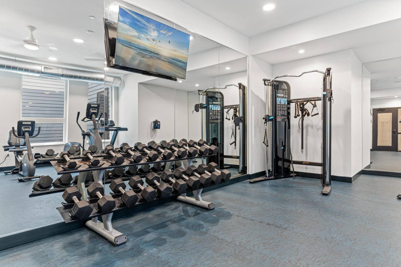 Your workout, your way—step in and get moving anytime!