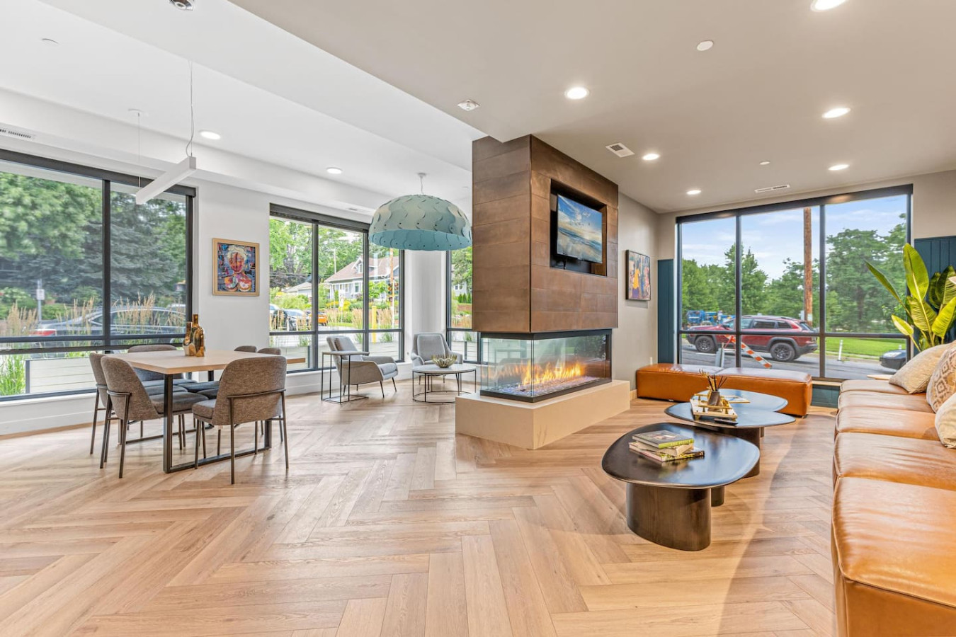 Comfort and style embrace, inviting everyone to gather.
