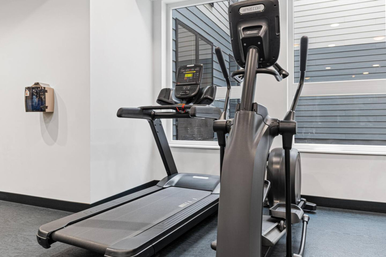 No weather worries! Stay active indoors with fully equipped treadmill.