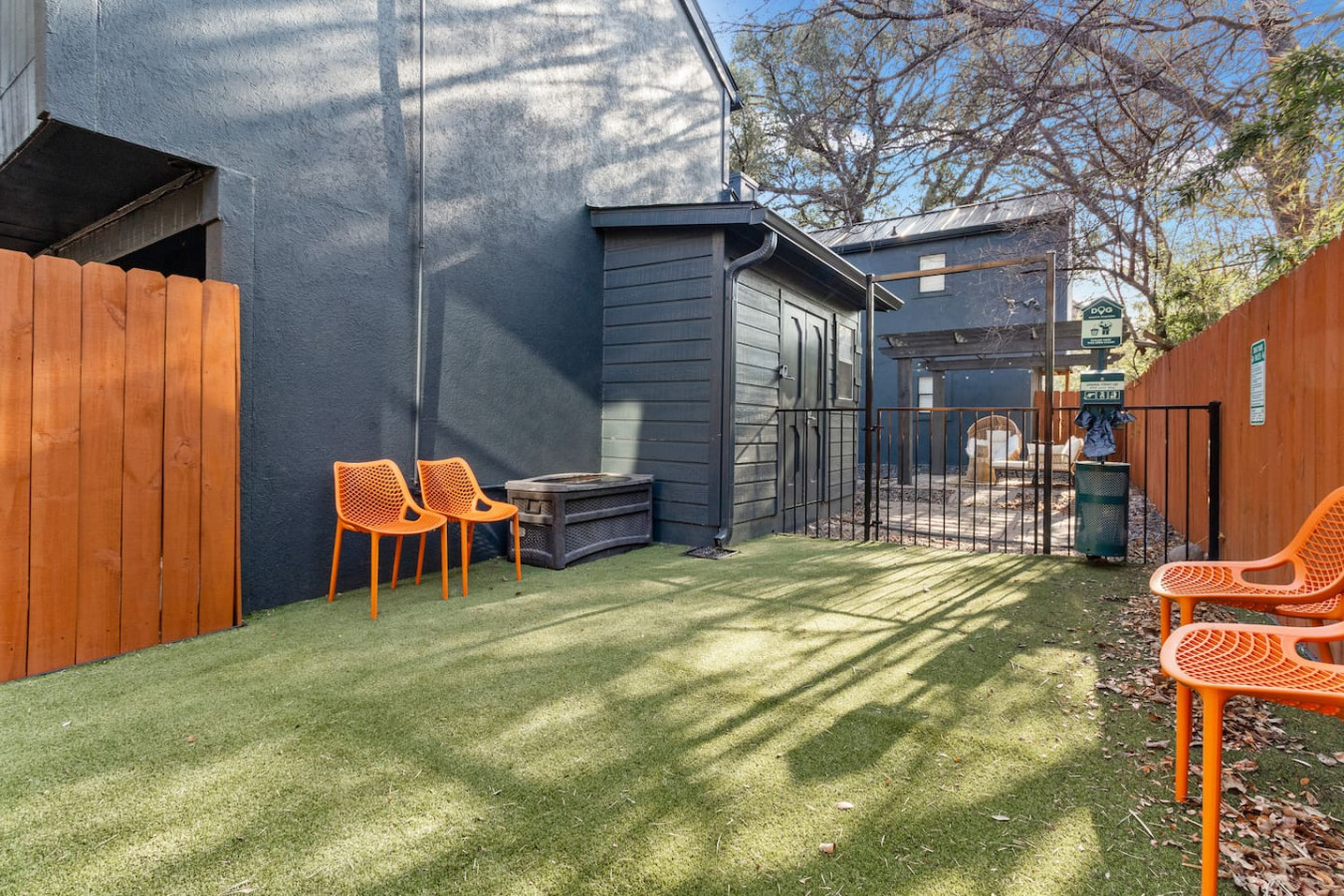 Onsite gated dog park