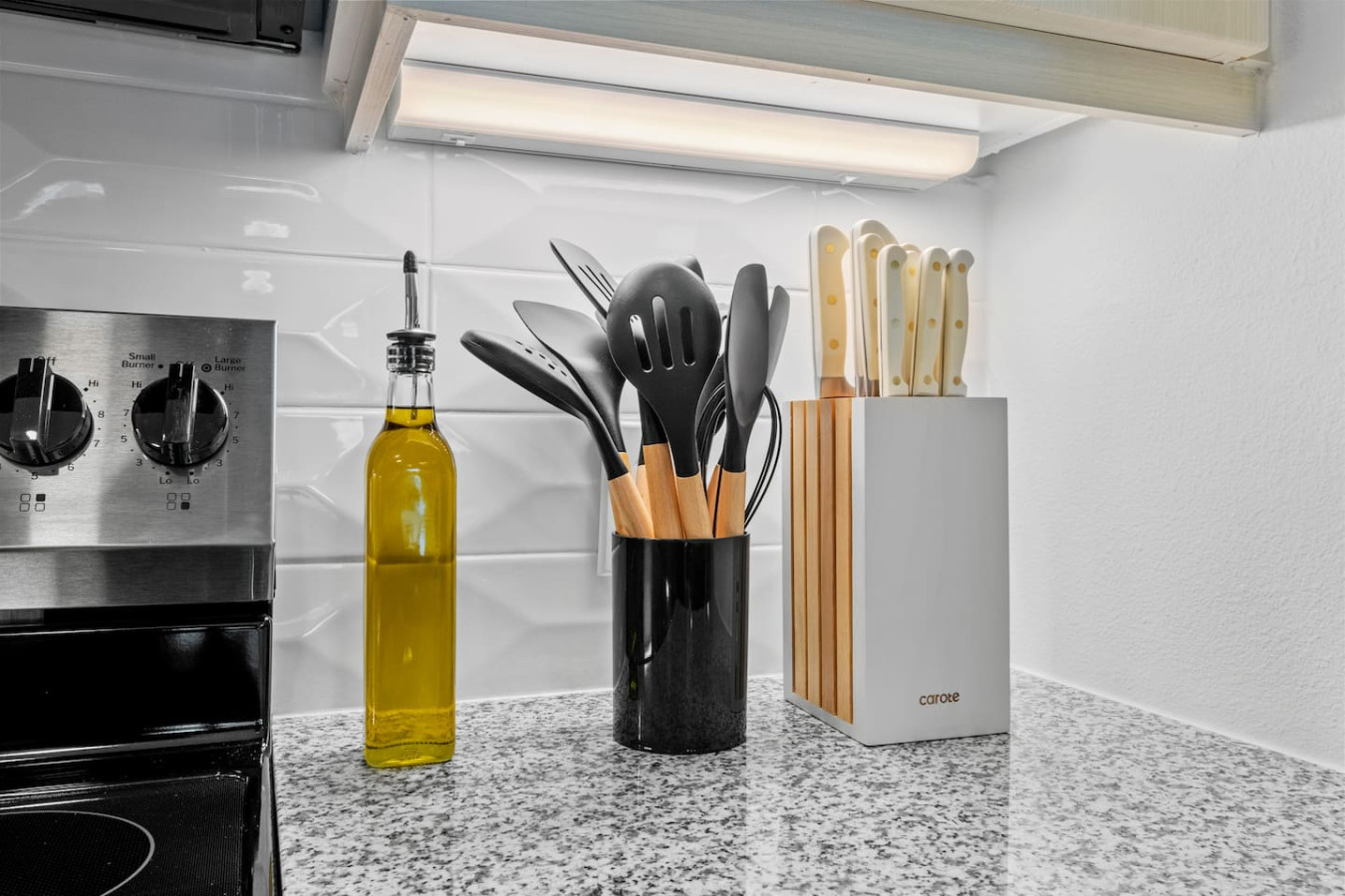 Where style meets function—this kitchen makes experimenting with recipes a joy.