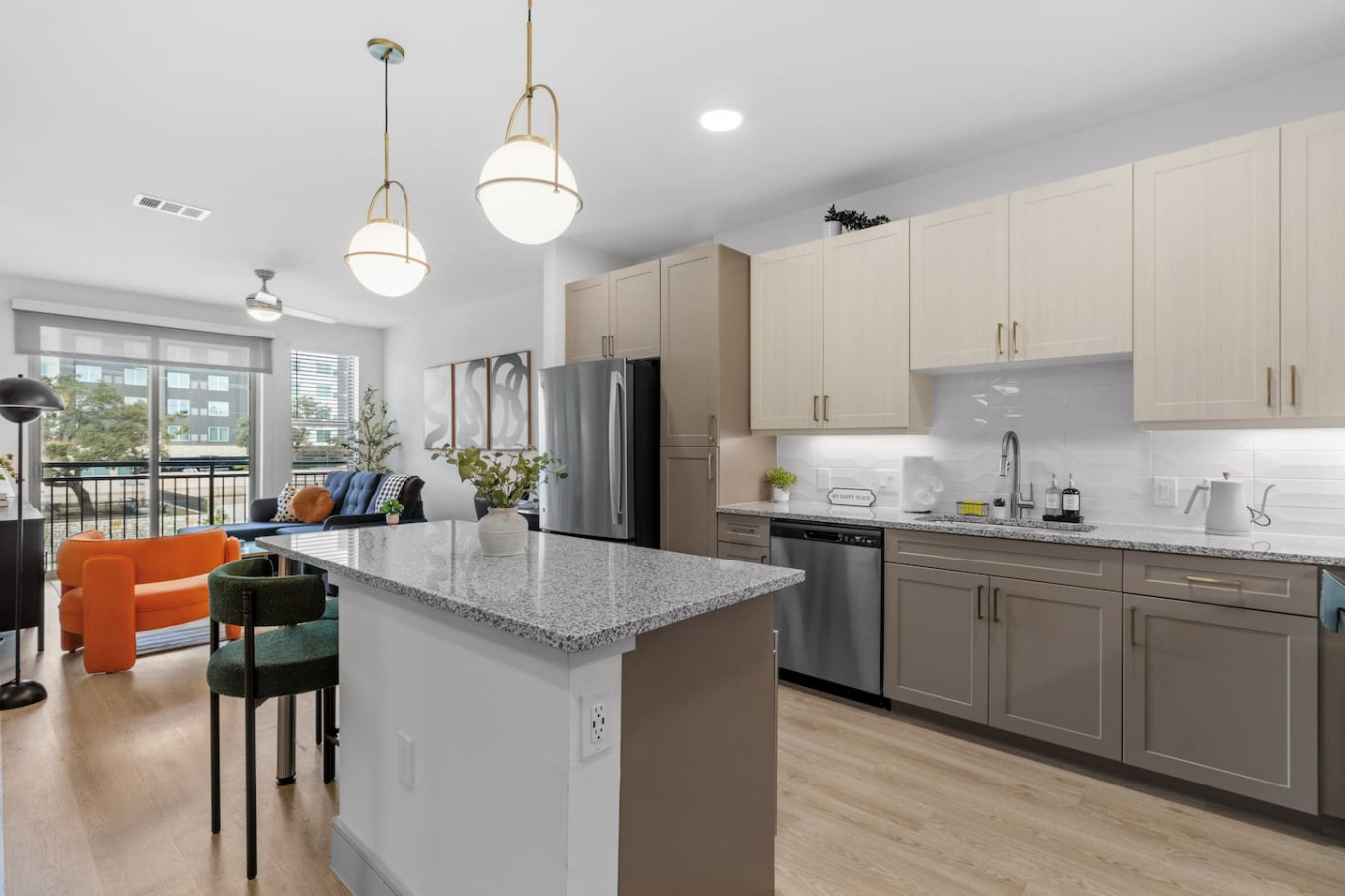 With its open design and sharp decor, this home sets the stage for total relaxation and that perfect at-home vibe.