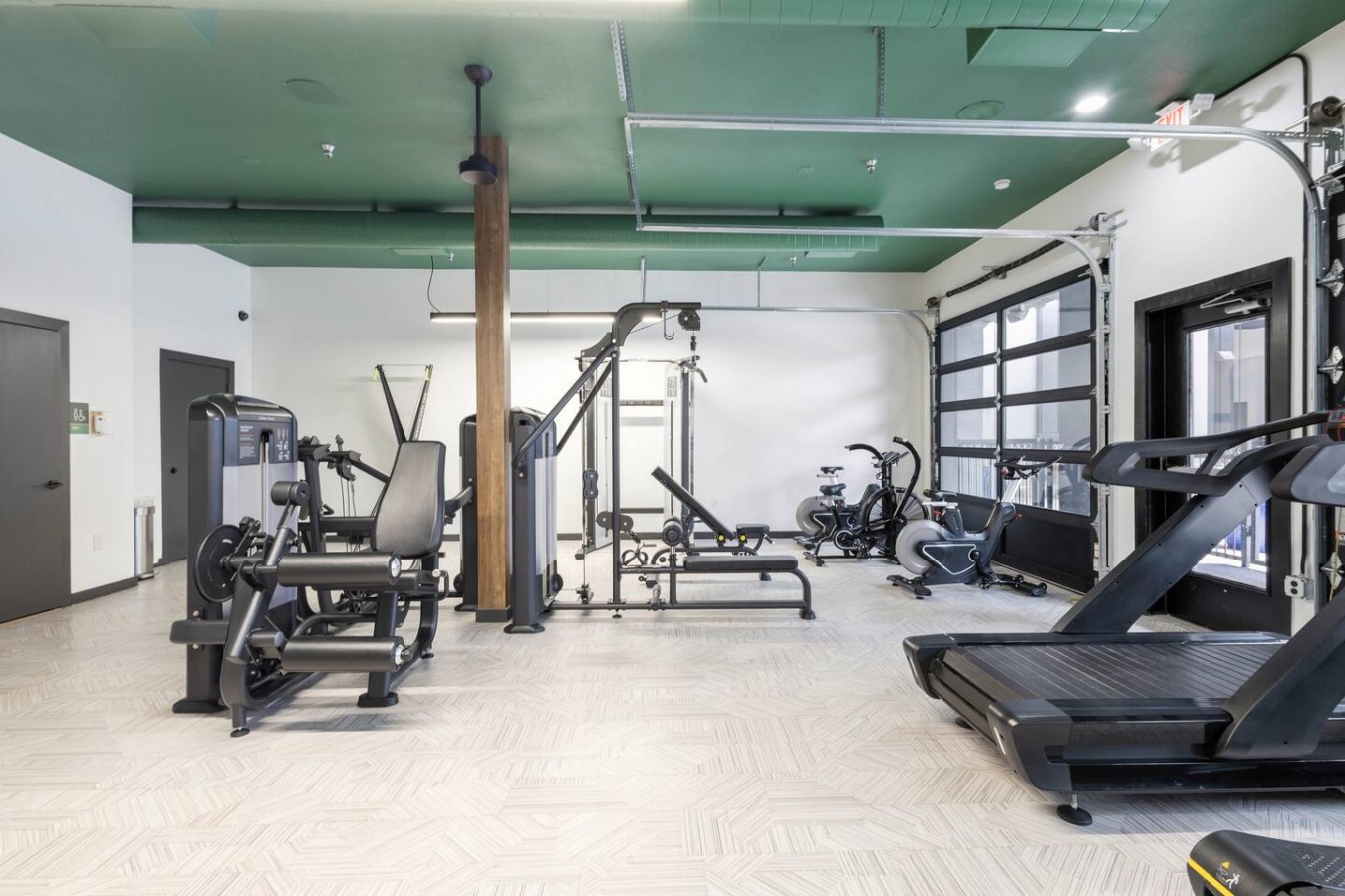 Fitness center equipped with an extensive selection of cardio and strength equipment to maintain your wellness goals whilst travelling