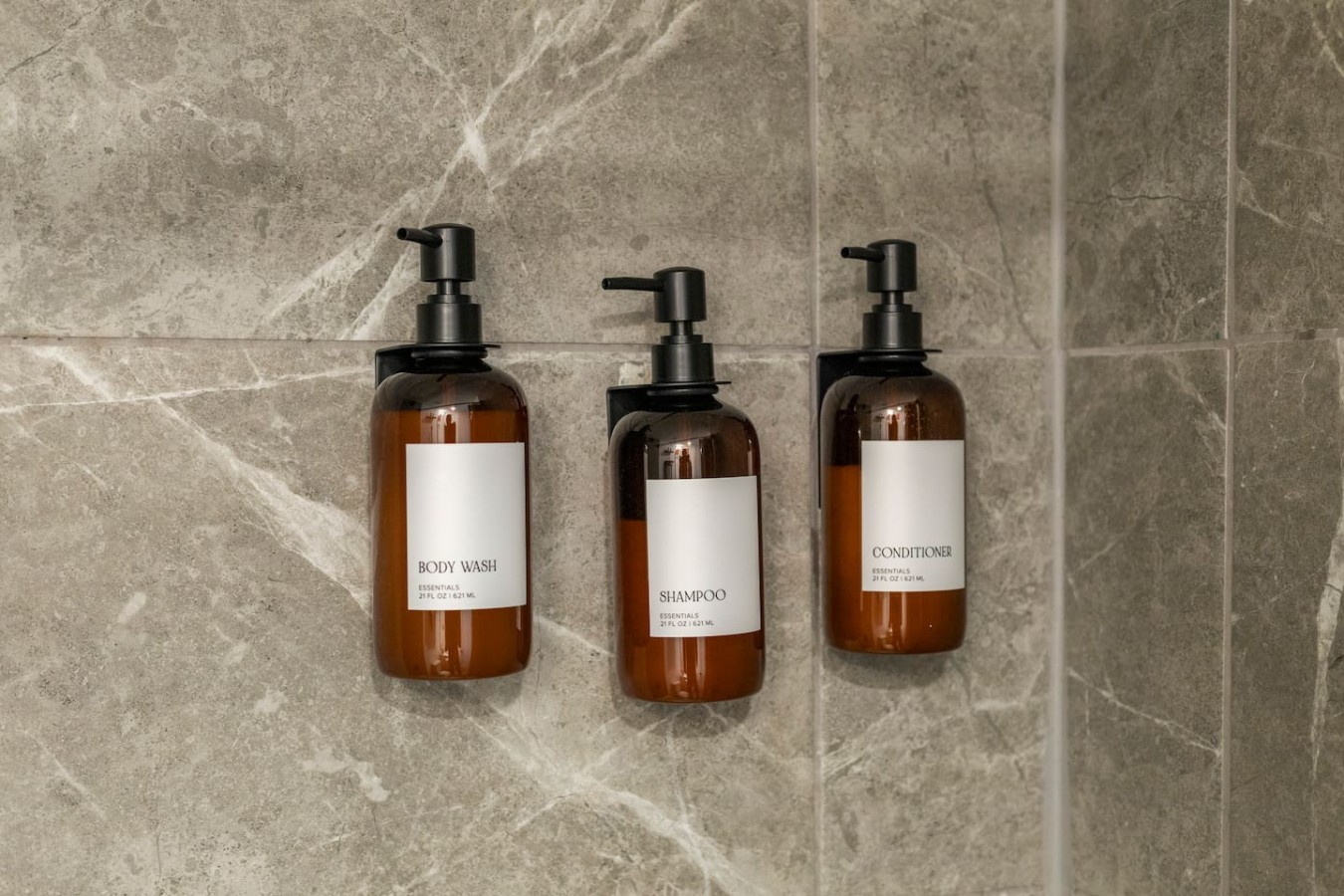 Shampoo, Conditioner & Body Wash