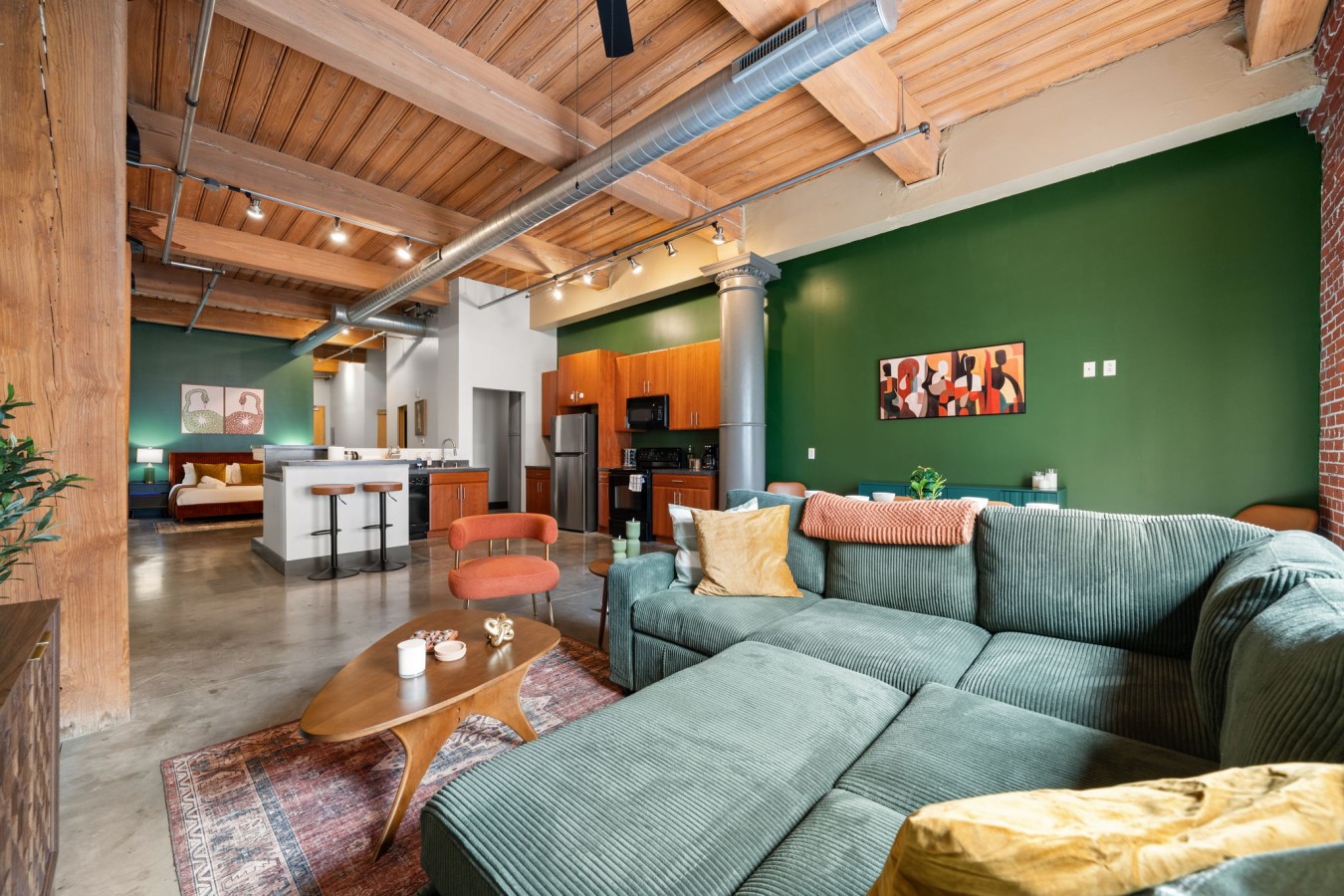 Chic 2BR Stay with Parking Near Downtown!