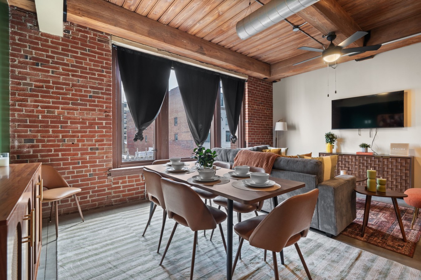 Open, Bright & Welcoming – Enjoy a spacious open-concept layout where the living room, dining area, and kitchen come together seamlessly.