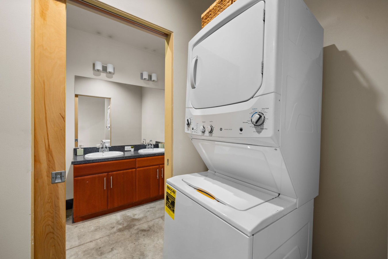 Laundry Made Easy – Enjoy the convenience of a private washer and dryer right inside the apartment.
