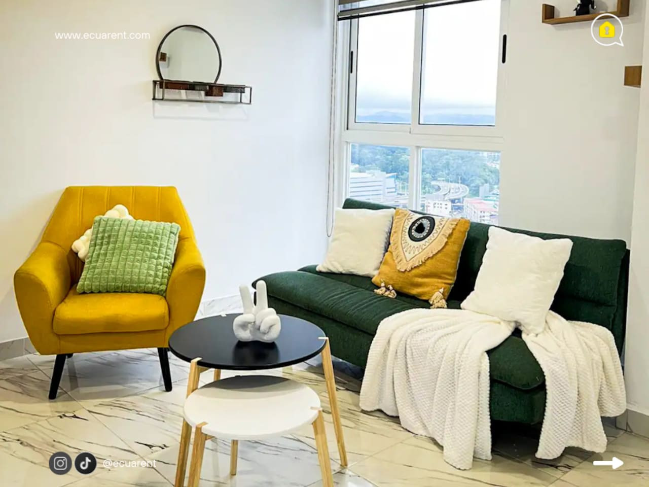 The Sands-Balcon con Vista al Mar