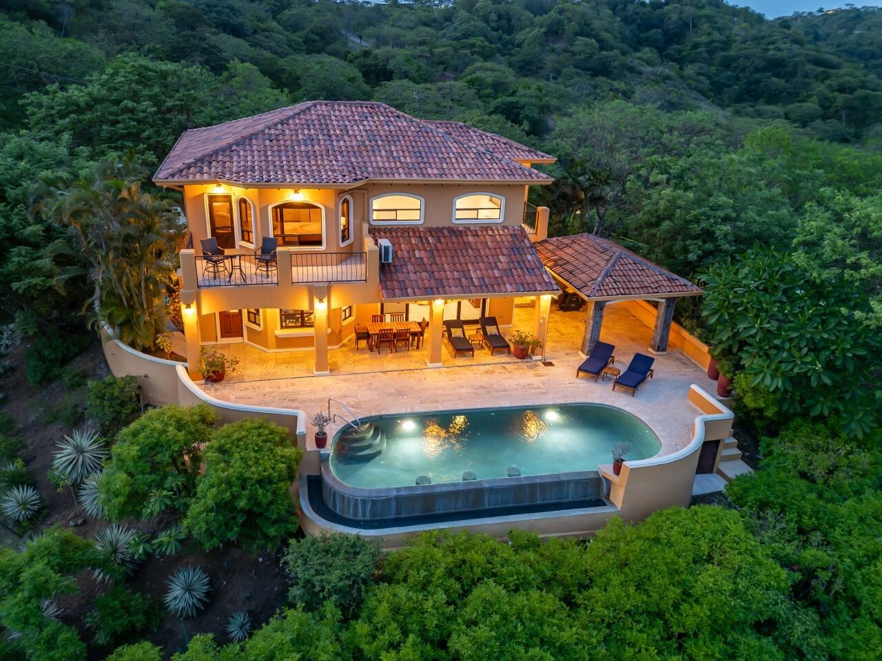 NEW Ocean View, Pool, Trail Access, 24/7 Caretaker — luxury vacation rental in Potrero, Costa Rica