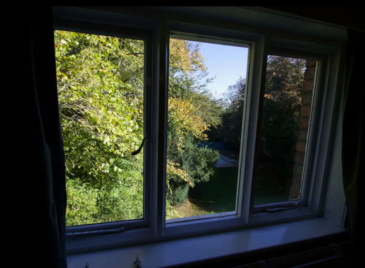Top floor garden-view suite