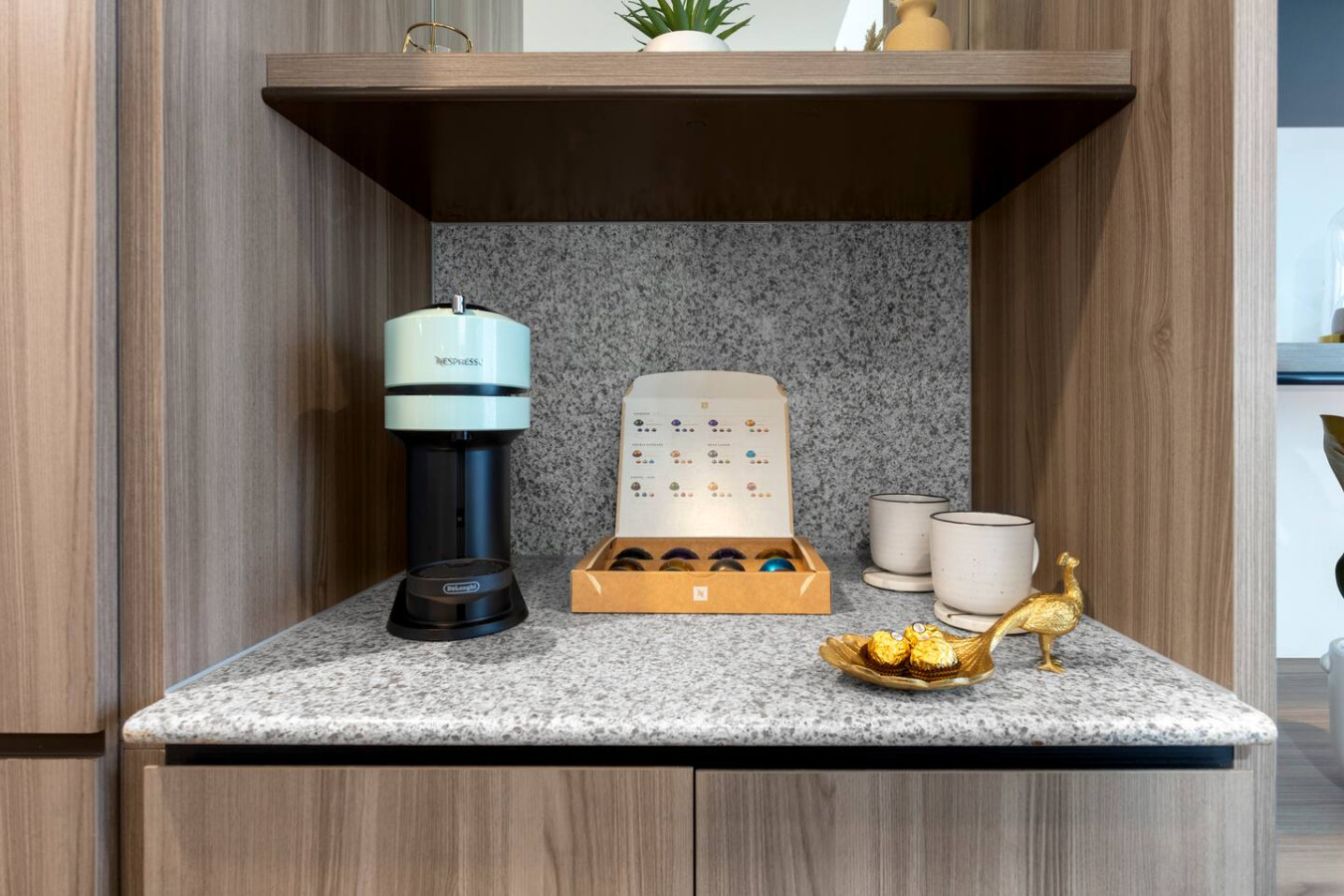 Nespresso Coffee Machine With Complimentary Pods & Ferrero Rocher's