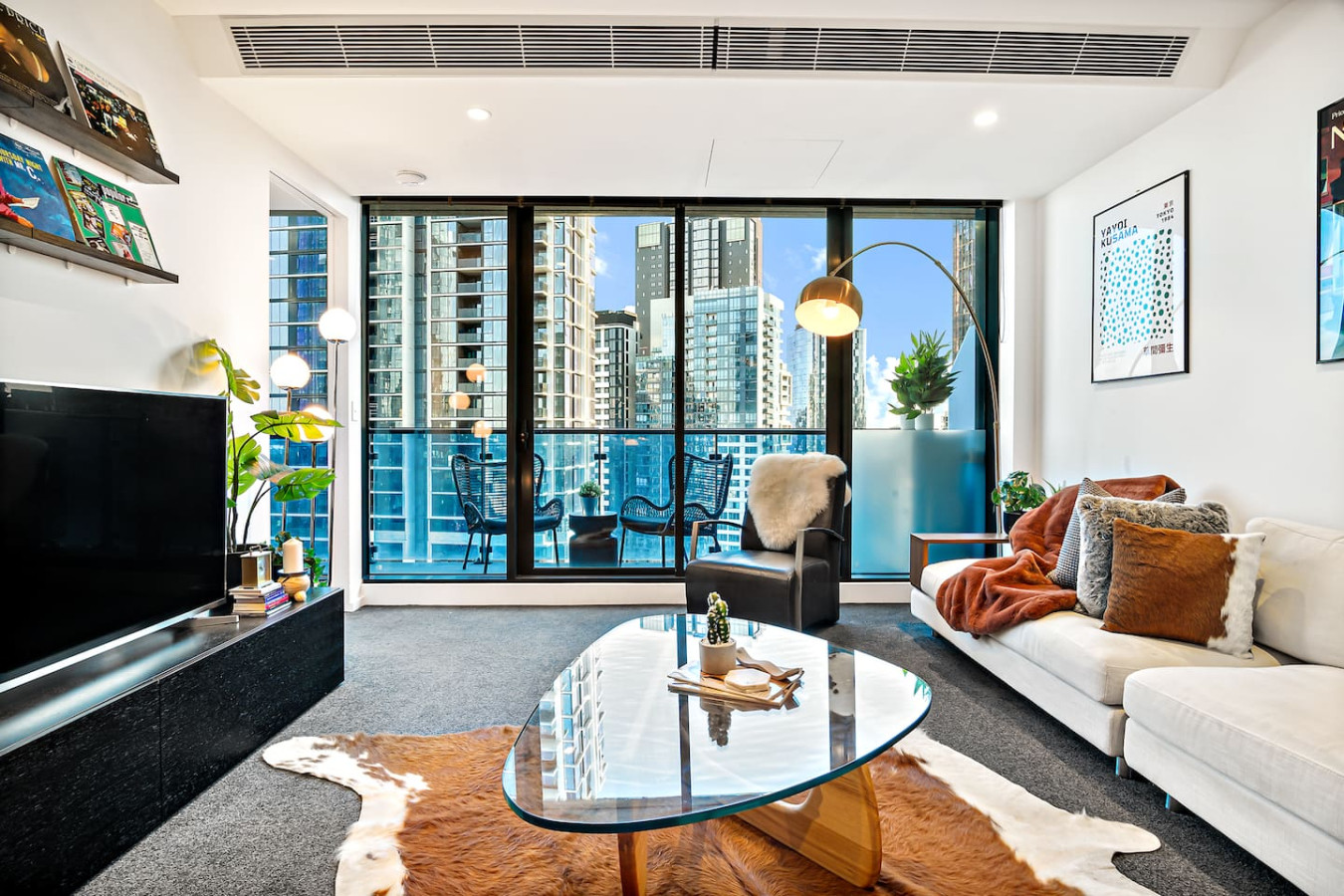 Chic NYC Style Balcony, Southbank