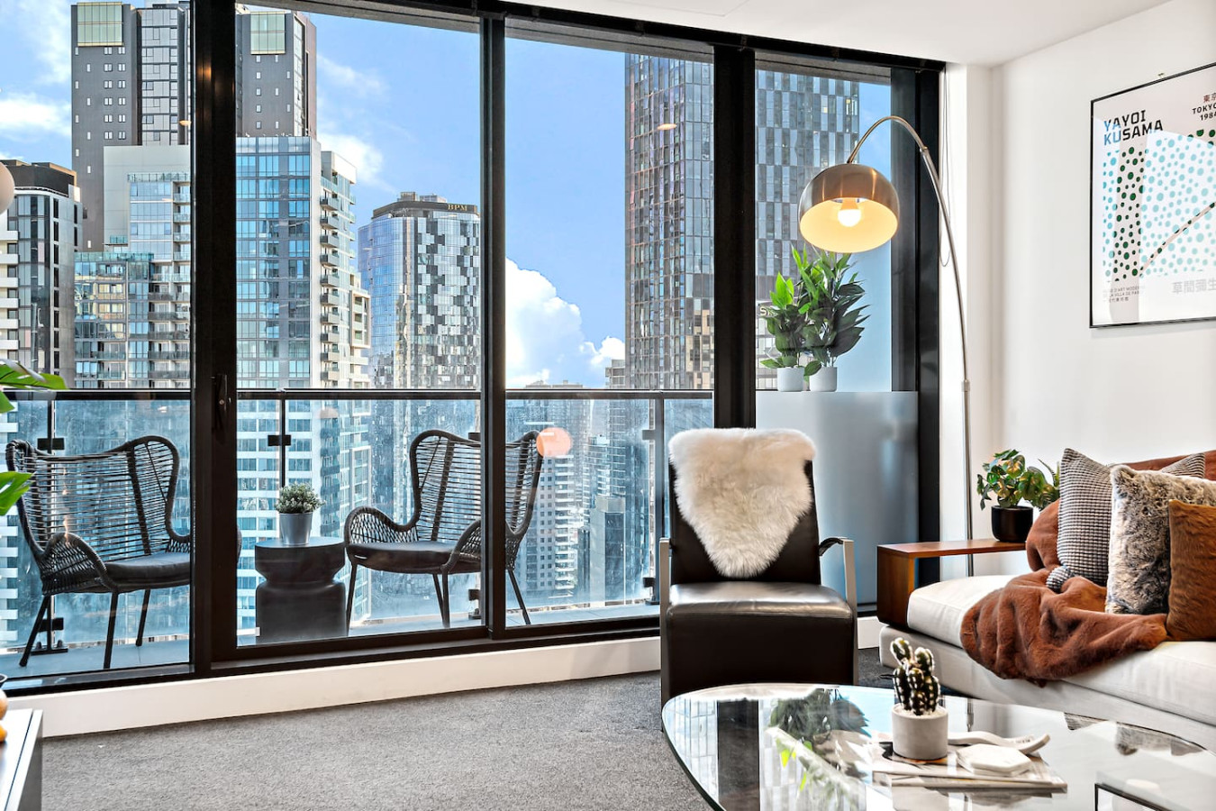 Chic NYC Style Balcony, Southbank