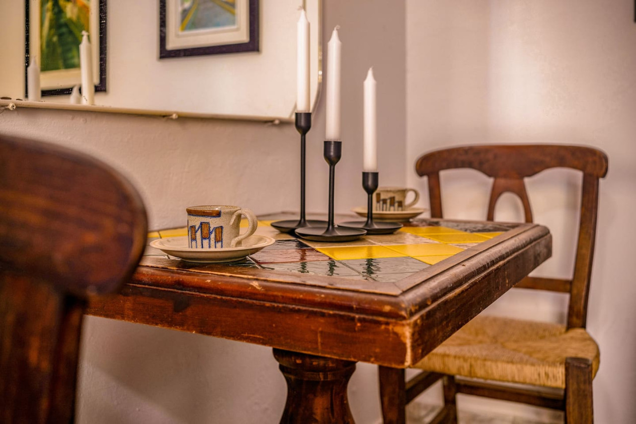 Dining view — Ocean Breeze | Old San Juan | Spanish Style, Old San Juan