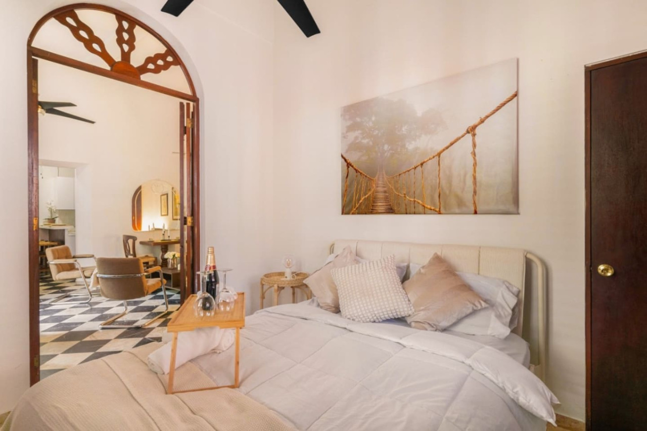 Bedroom view — Ocean Breeze | Old San Juan | Spanish Style, Old San Juan