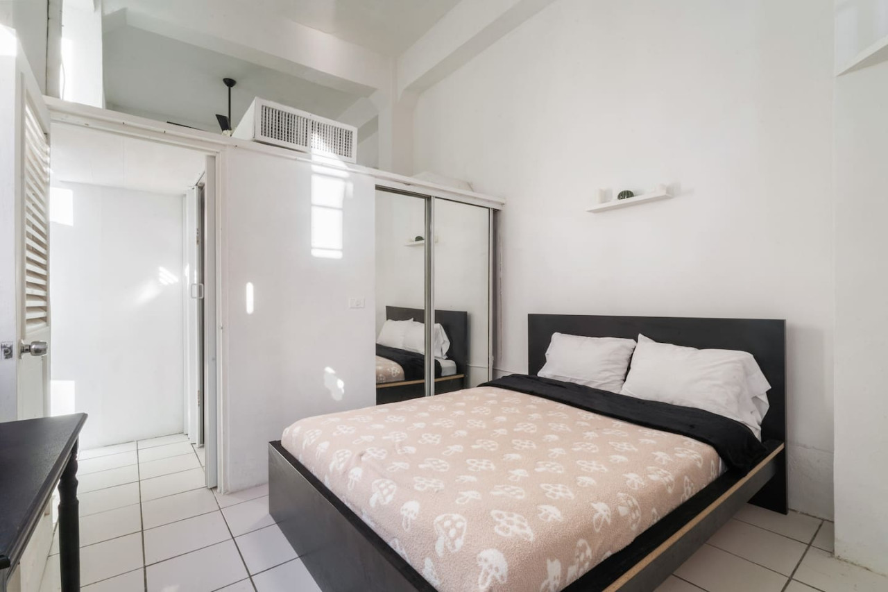 Bedroom view — Spanish Penthouse Historic Mansion Private Patio, Old San Juan