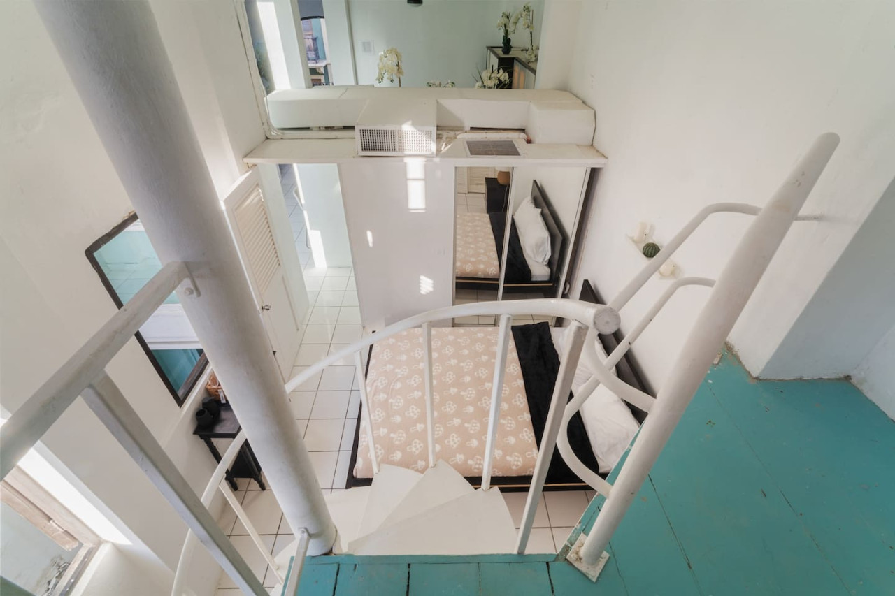 Dining view — Spanish Penthouse Historic Mansion Private Patio, Old San Juan