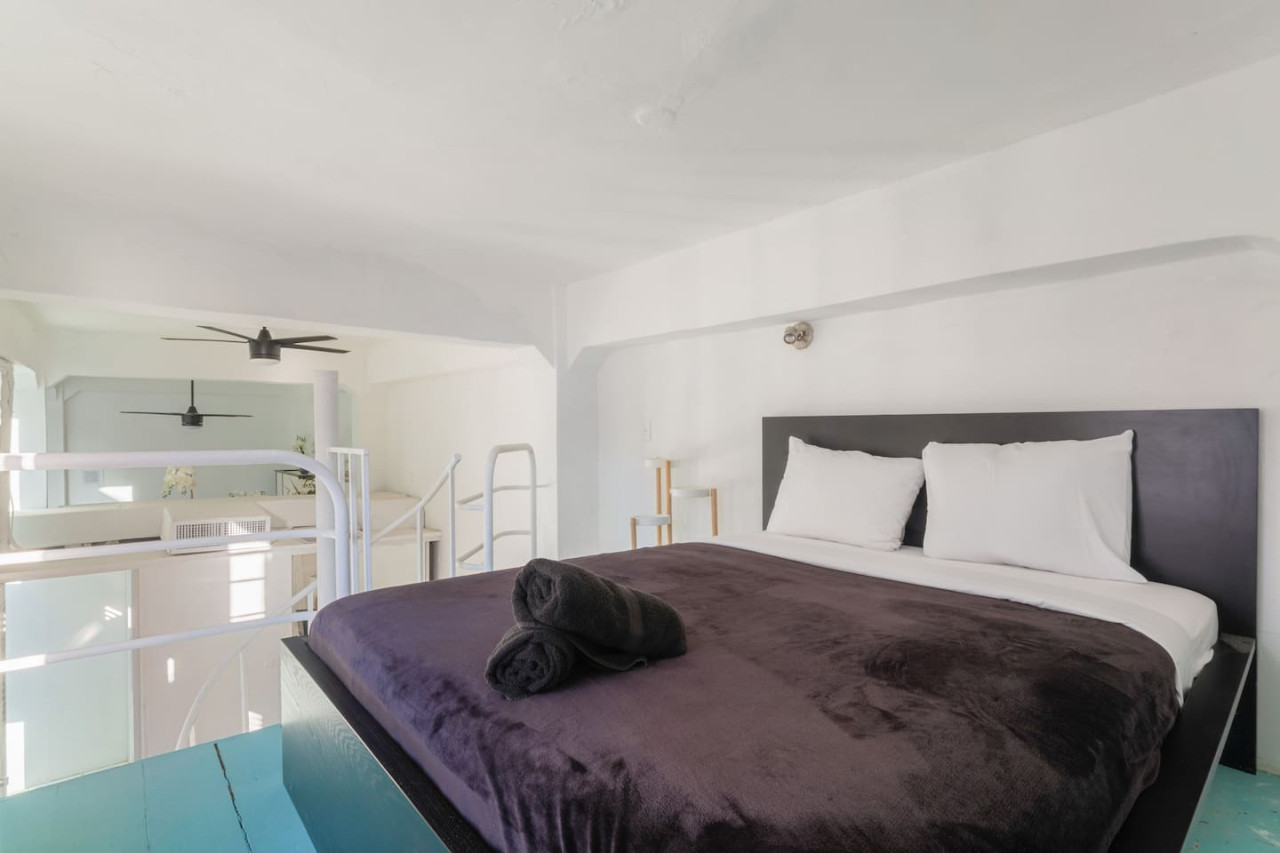 Bedroom view (bedroom 2) — Spanish Penthouse Historic Mansion Private Patio, Old San Juan